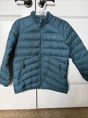 Marmot Teal Puffer Jacket for Kids